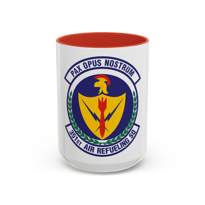 351st Air Refueling Squadron (U.S. Air Force) Accent Coffee Mug