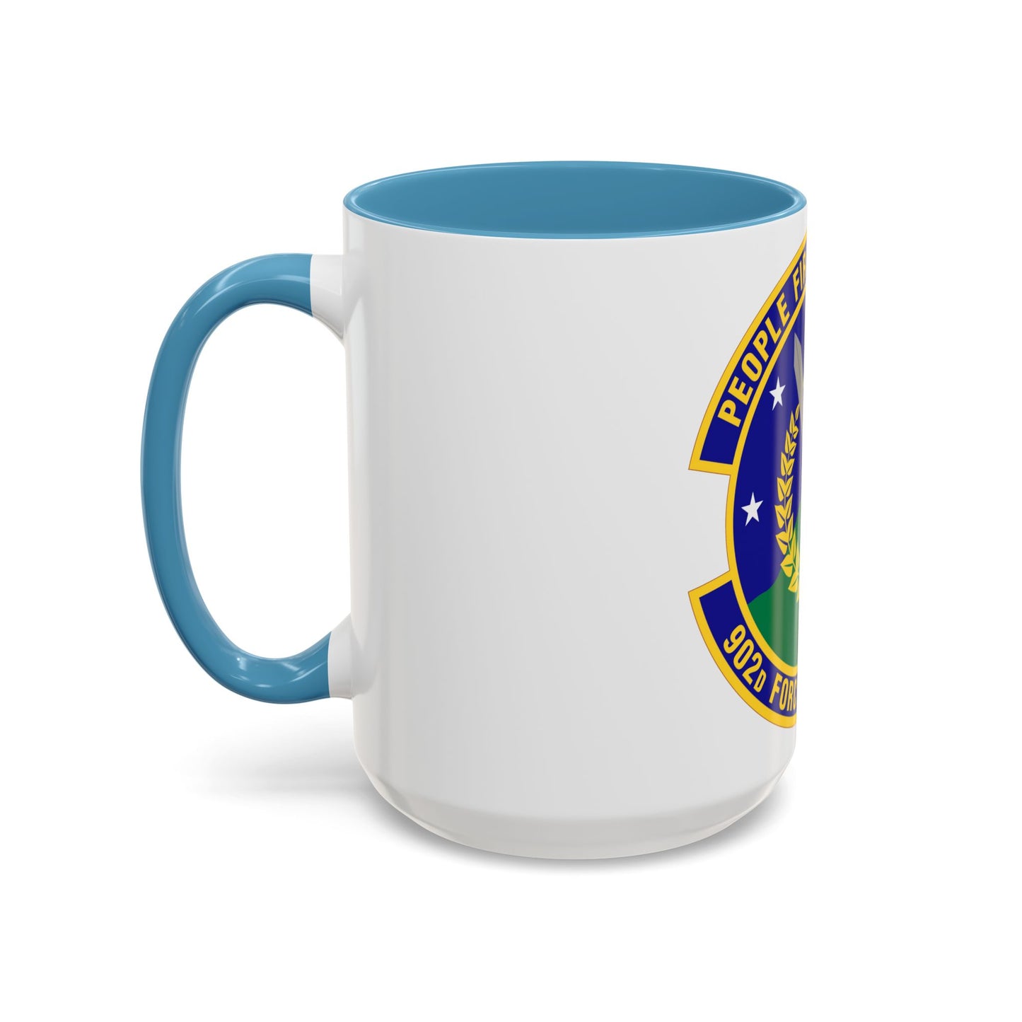 902d Force Support Squadron (U.S. Air Force) Accent Coffee Mug