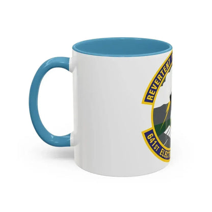 641st Electronic Systems Squadron (U.S. Air Force) Accent Coffee Mug - Go Mug Yourself