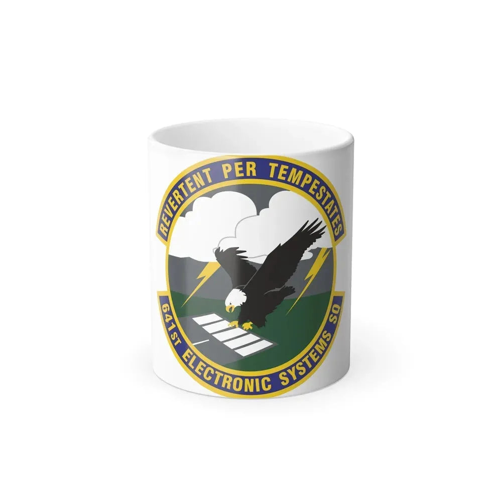 641st Electronic Systems Squadron (U.S. Air Force) Color Changing Coffee Mug 11oz - Go Mug Yourself