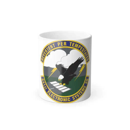 641st Electronic Systems Squadron (U.S. Air Force) Color Changing Coffee Mug 11oz - Go Mug Yourself