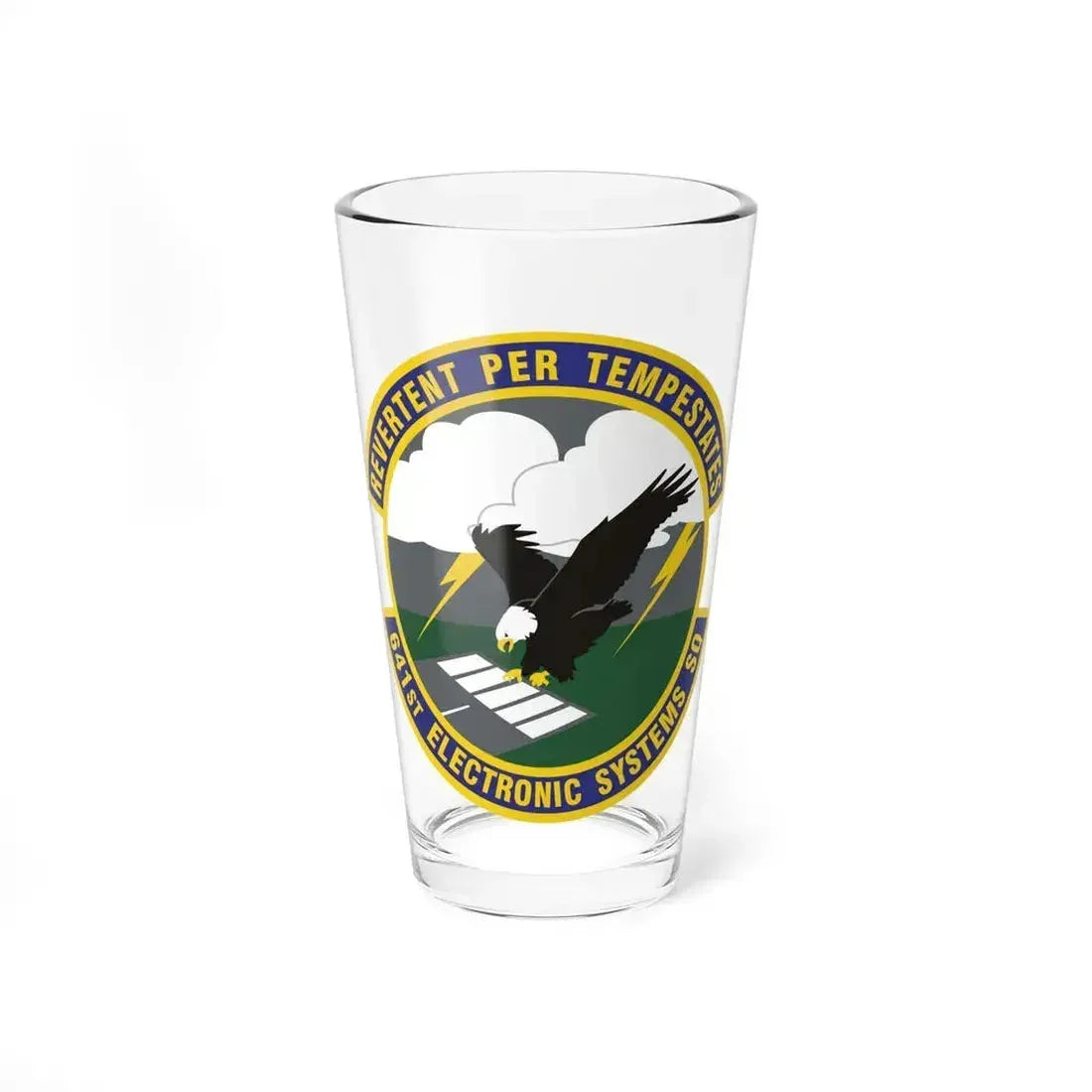 641st Electronic Systems Squadron (U.S. Air Force) Pint Glass 16oz - Go Mug Yourself