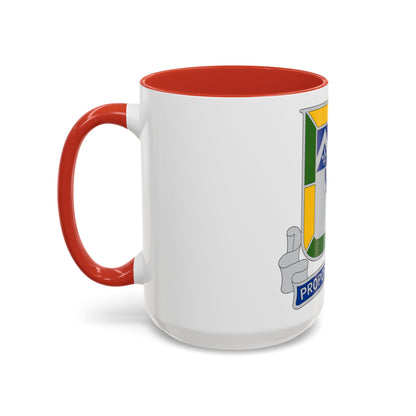 133 Tank Battalion (U.S. Army) Accent Coffee Mug