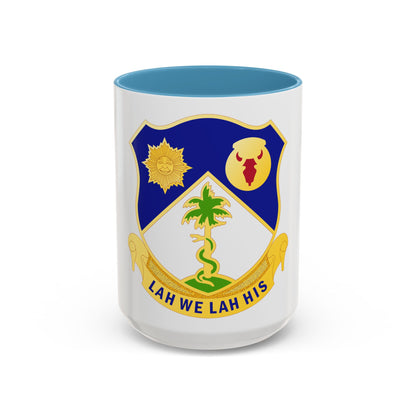 134 Cavalry Regiment (U.S. Army) Accent Coffee Mug