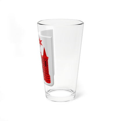 Marche-en-Famenne wapen 1841 (Belgium) (Coat of Arms) Pint Glass 16oz