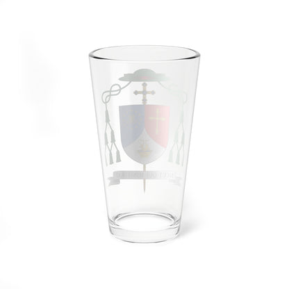 Escudo de Eldison de Souza Silva (Spain) (Coat of Arms) Pint Glass 16oz