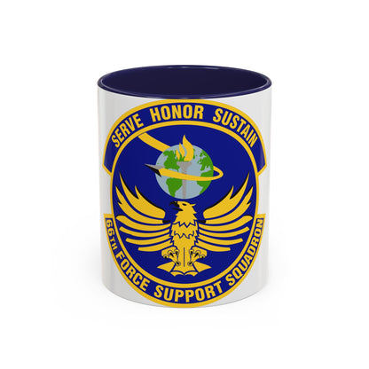 66th Force Support Squadron (U.S. Air Force) Accent Coffee Mug