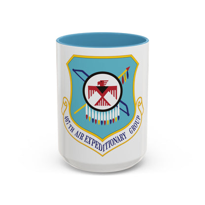 407th Air Expeditionary Group (U.S. Air Force) Accent Coffee Mug