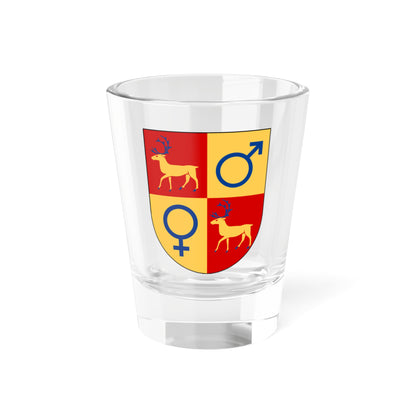Gällivare kommunvapen (Sweden) (Coat of Arms) Shot Glass 1.5oz
