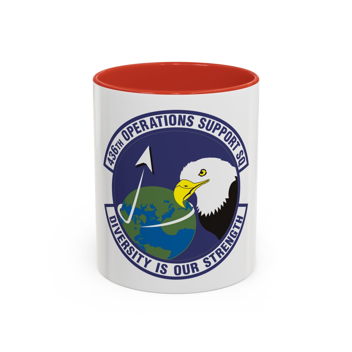 436th Operations Support Squadron (U.S. Air Force) Accent Coffee Mug