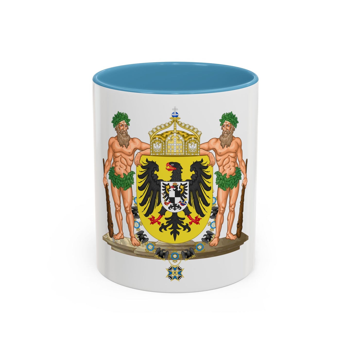 Middle imperial coat of arms of Germany - Accent Coffee Mug