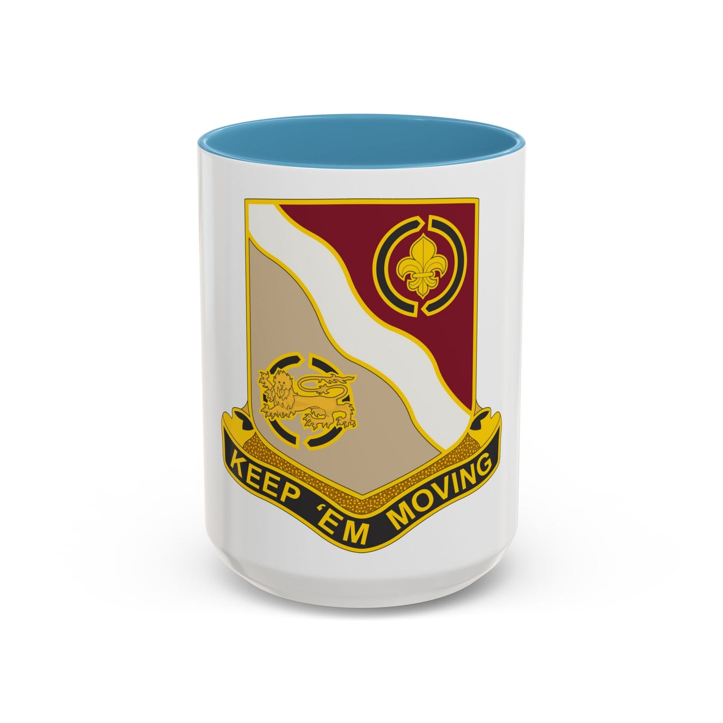 446 Transportation Battalion (U.S. Army) Accent Coffee Mug