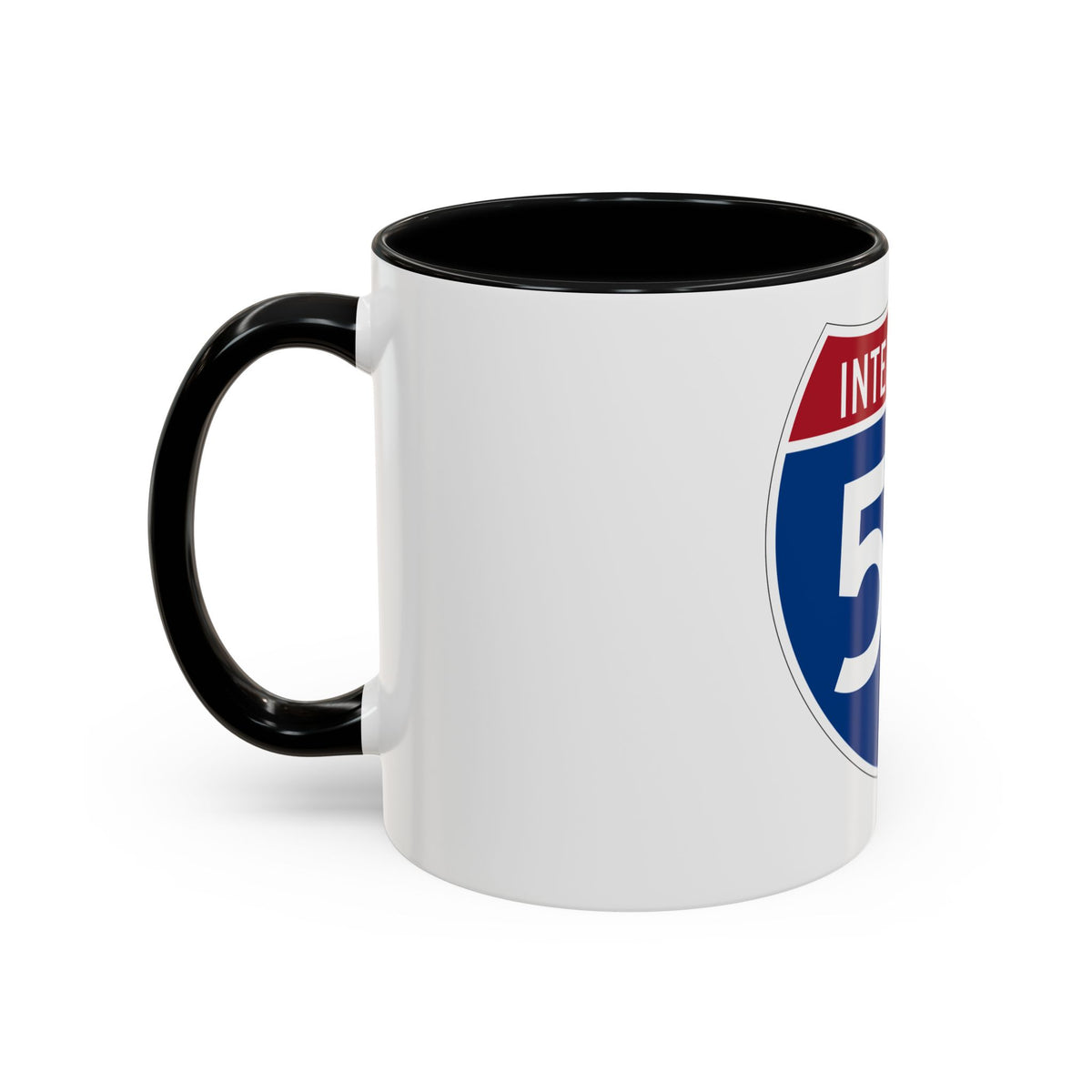 Interstate 55 (U.S. Highways) Accent Coffee Mug