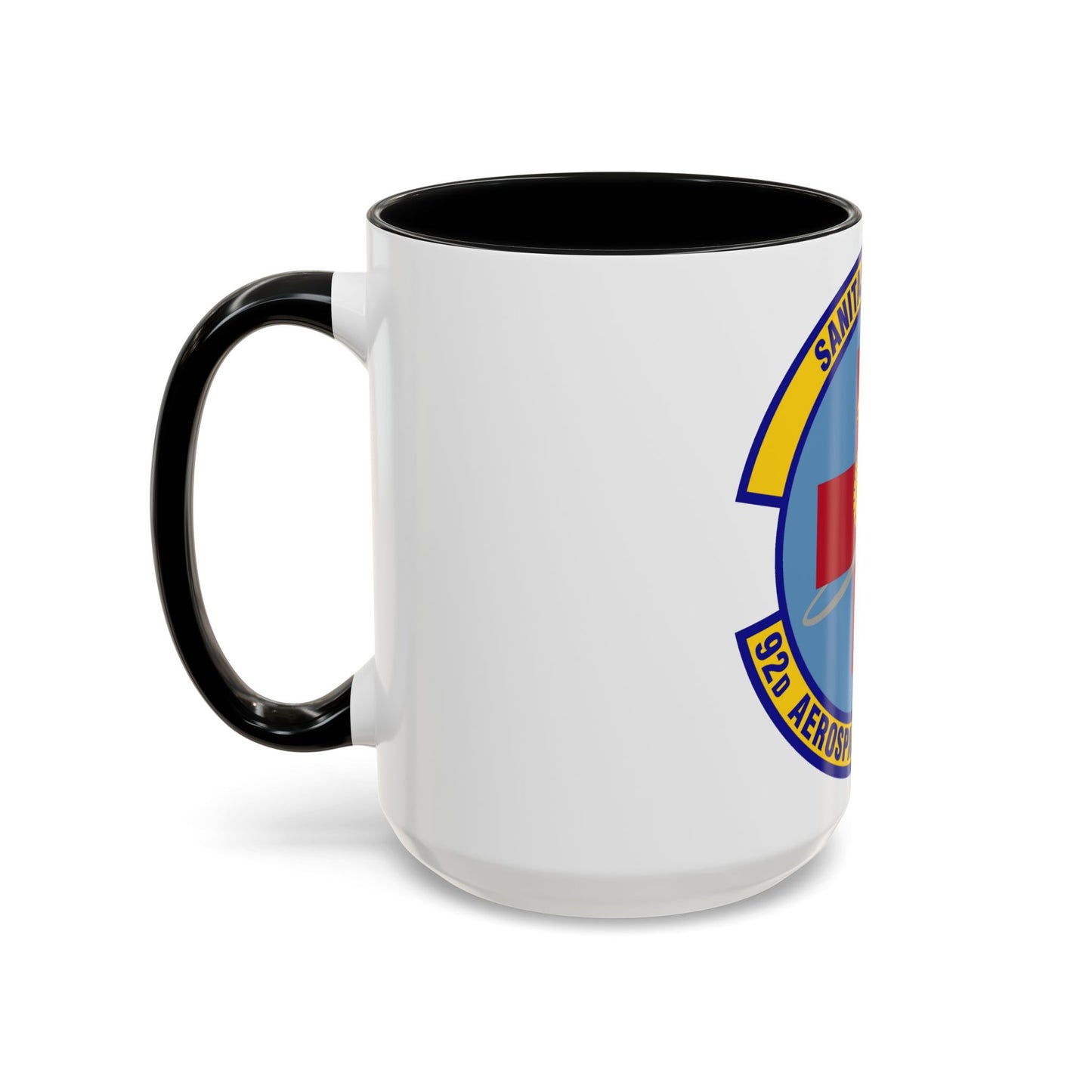 92d Aerospace Medicine Squadron (U.S. Air Force) Accent Coffee Mug