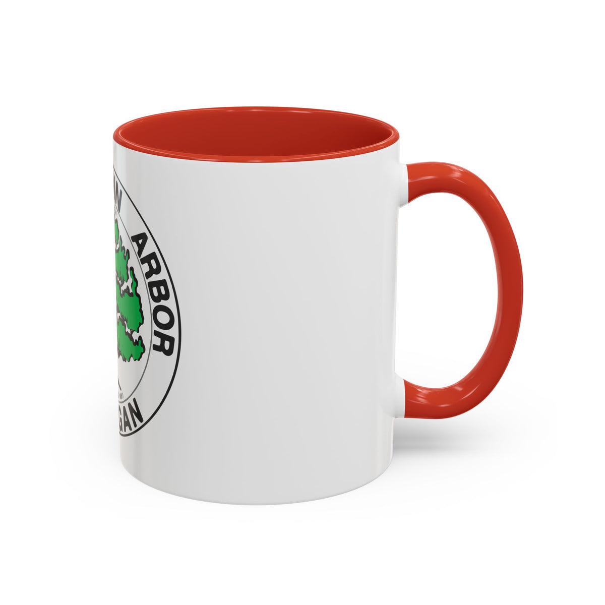 Seal of Ann Arbor Michigan - Accent Coffee Mug