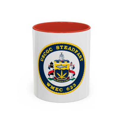 USCGC Steadfast WMEC 623 (U.S. Coast Guard) Accent Coffee Mug