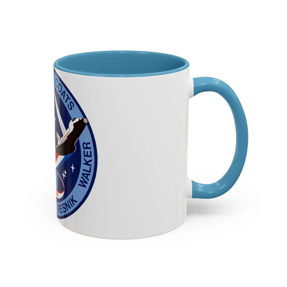 STS 41 d (NASA) Accent Coffee Mug-Go Mug Yourself