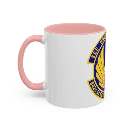 642d Electronic Systems Squadron (U.S. Air Force) Accent Coffee Mug - Go Mug Yourself
