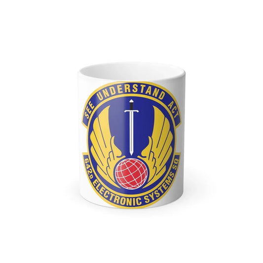 642d Electronic Systems Squadron (U.S. Air Force) Color Changing Coffee Mug 11oz - Go Mug Yourself