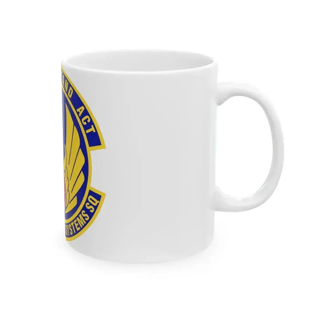 642d Electronic Systems Squadron (U.S. Air Force) White Coffee Mug - Go Mug Yourself