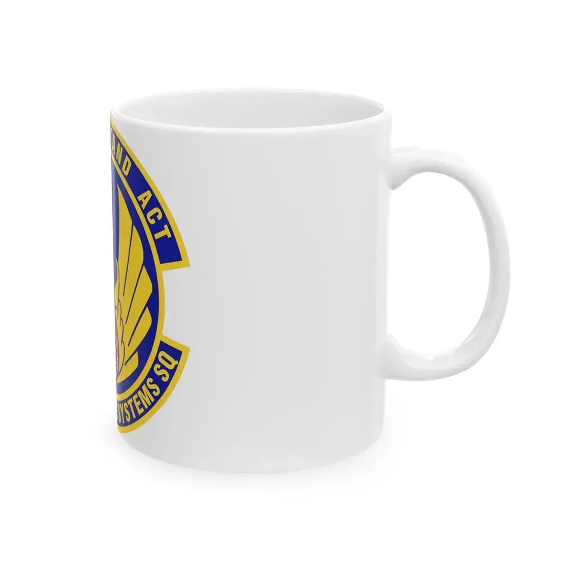 642d Electronic Systems Squadron (U.S. Air Force) White Coffee Mug - Go Mug Yourself
