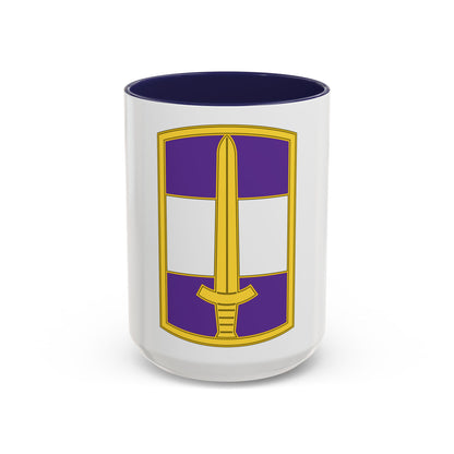 308 Civil Affairs Brigade 3 (U.S. Army) Accent Coffee Mug