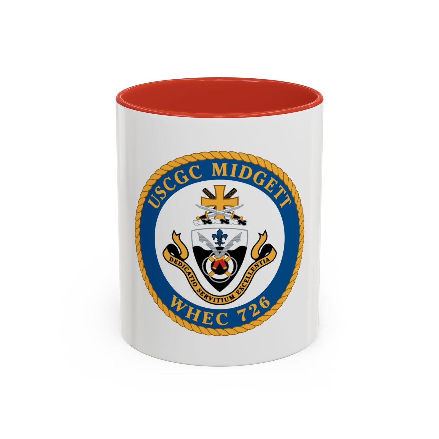 USCG Midgett WHEC 726 (U.S. Coast Guard) Accent Coffee Mug