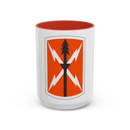 516 Signal Brigade 3 (U.S. Army) Accent Coffee Mug