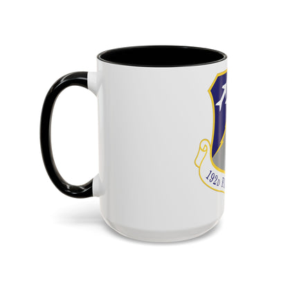 192nd Wing (U.S. Air Force) Accent Coffee Mug