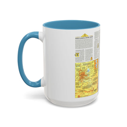 Central America - Archeological Map 2 (1968) (Map) Accent Coffee Mug