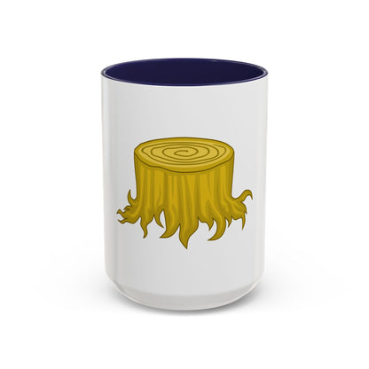 Wood Stock Badge of Edward III - Accent Coffee Mug