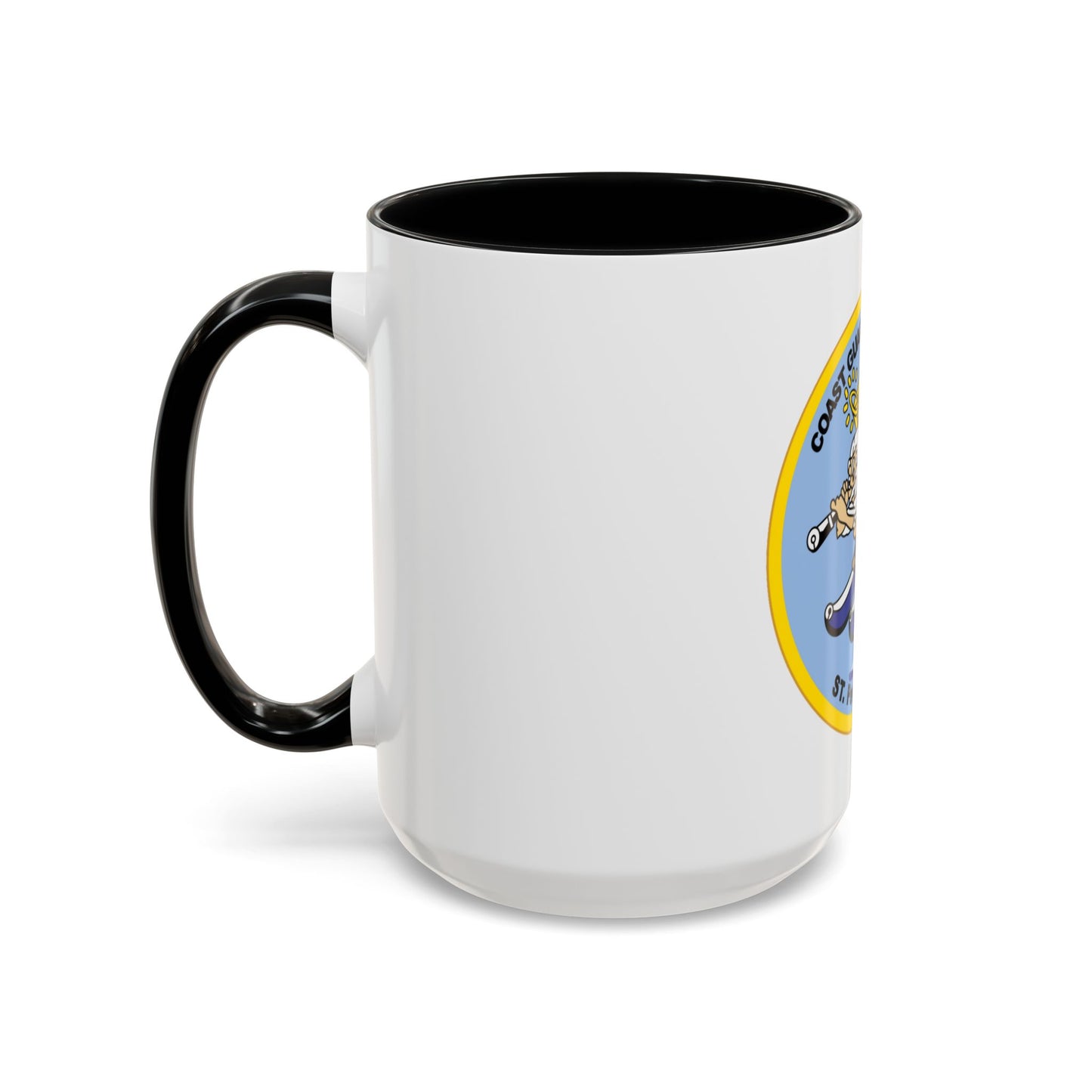 USCGC Air Station St Petersburg FLA (U.S. Coast Guard) Accent Coffee Mug