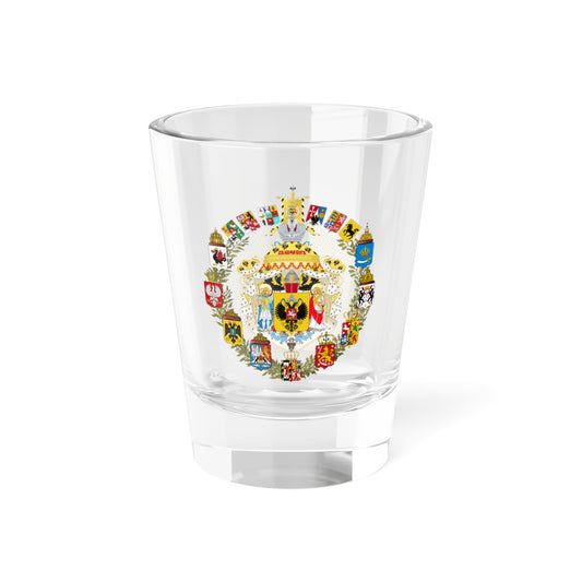 Greater Coat of Arms of the Russian Empire (Russia) (Coat of Arms) Shot Glass 1.5oz