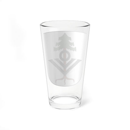 Uetikon-blazon (Switzerland) (Coat of Arms) Pint Glass 16oz