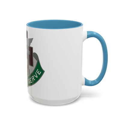 74 Field Hospital (U.S. Army) Accent Coffee Mug