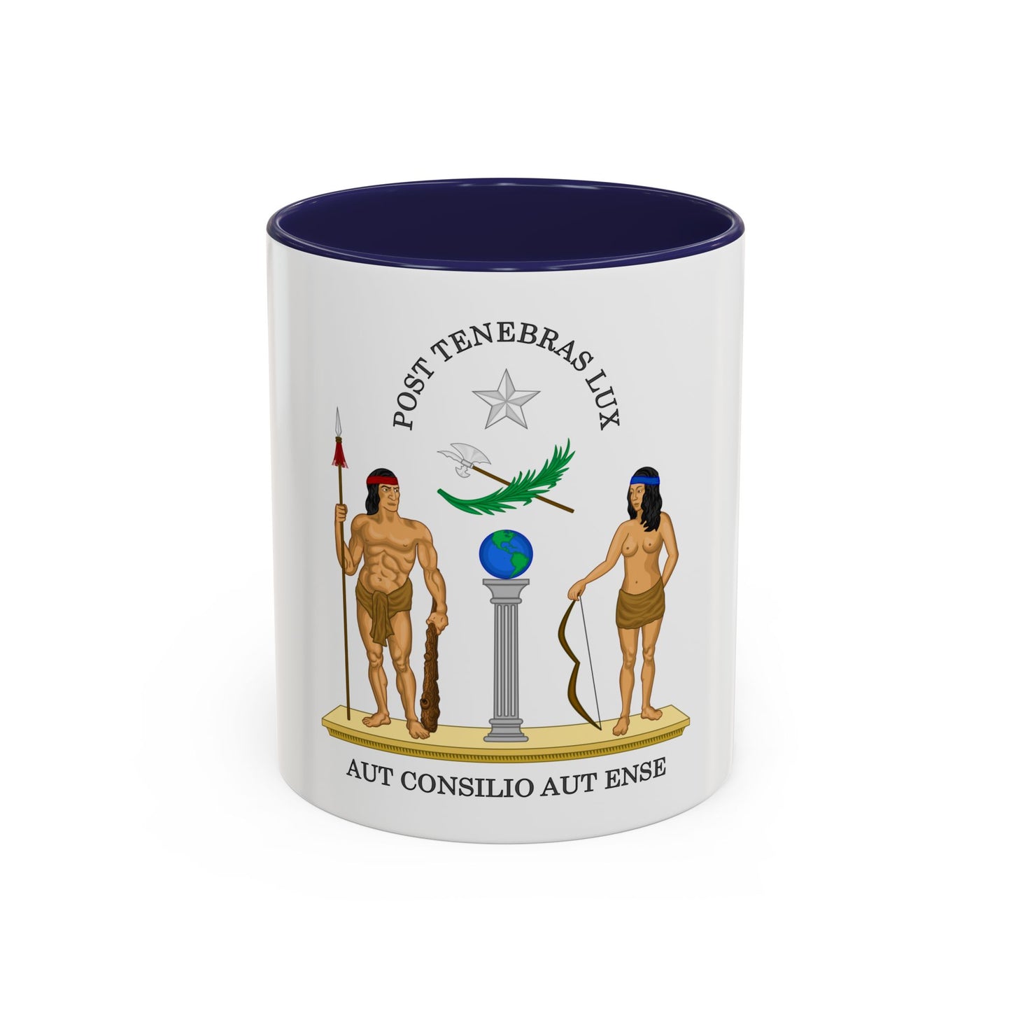 Coat of Arms of Chile (1812-1814) - Accent Coffee Mug