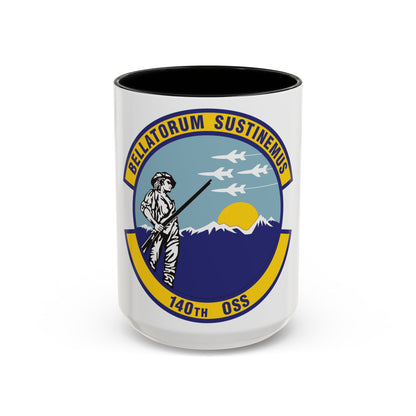 140th Operations Support Squadron (U.S. Air Force) Accent Coffee Mug