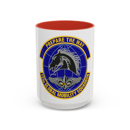 123d Global Mobility Squadron (U.S. Air Force) Accent Coffee Mug