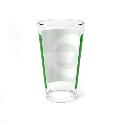 Flag of Asahi Nagano (Japan) Pint Glass 16oz