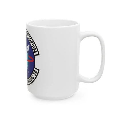 643d Electronic Systems Squadron (U.S. Air Force) White Coffee Mug-Go Mug Yourself