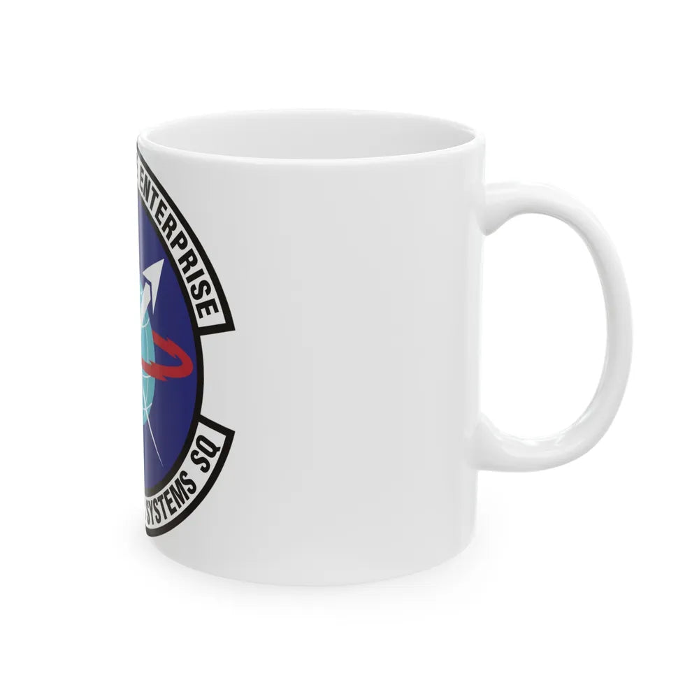 643d Electronic Systems Squadron (U.S. Air Force) White Coffee Mug-Go Mug Yourself