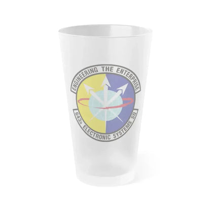 643d Electronic Systems Squadron (U.S. Air Force) Frosted Pint Glass 16oz 16oz Frosted - Go Mug Yourself