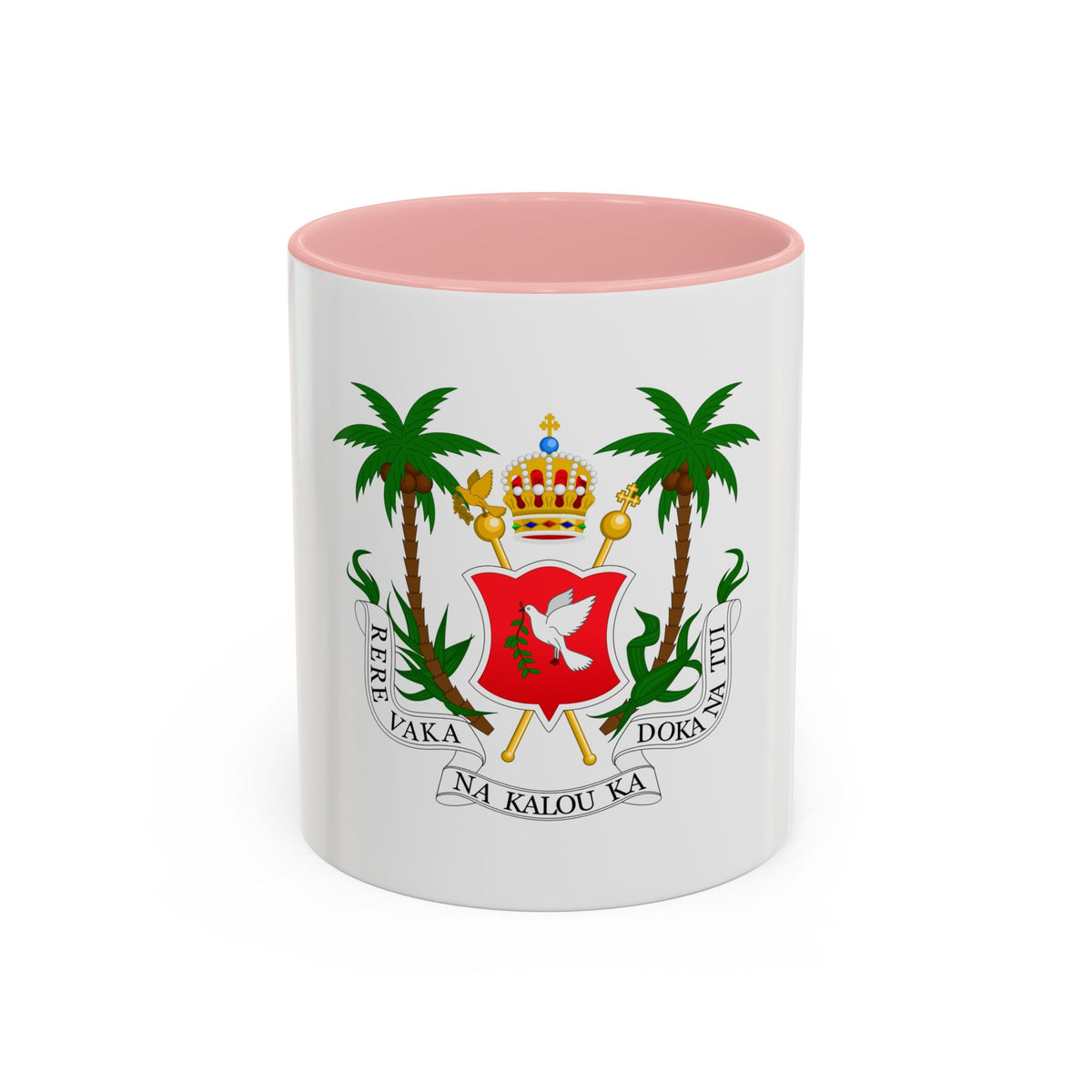 Coat of arms of the Kingdom of Fiji (1871-1874) - Accent Coffee Mug