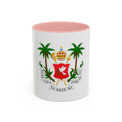 Coat of arms of the Kingdom of Fiji (1871-1874) - Accent Coffee Mug