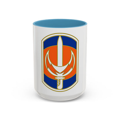 228 Signal Brigade 3 (U.S. Army) Accent Coffee Mug