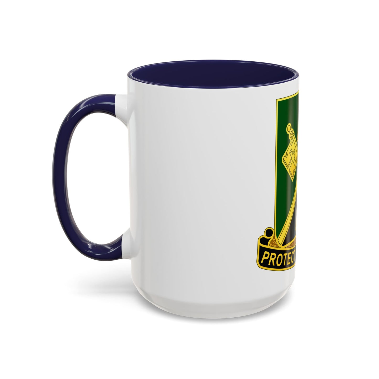 143 Military Police Battalion CAANG (U.S. Army) Accent Coffee Mug
