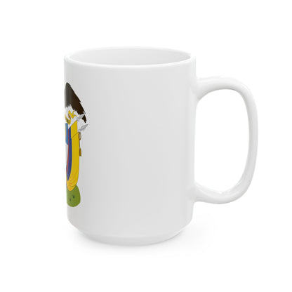 Coat of arms of Colombia (1890) - White Coffee Mug