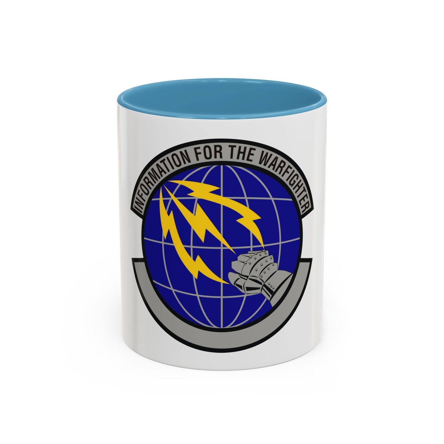50 Communications Squadron USSF (U.S. Air Force) Accent Coffee Mug