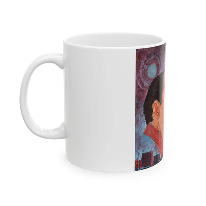 Frank Sinatra (Walt Disney, c. 1950s) - White Coffee Mug-Go Mug Yourself