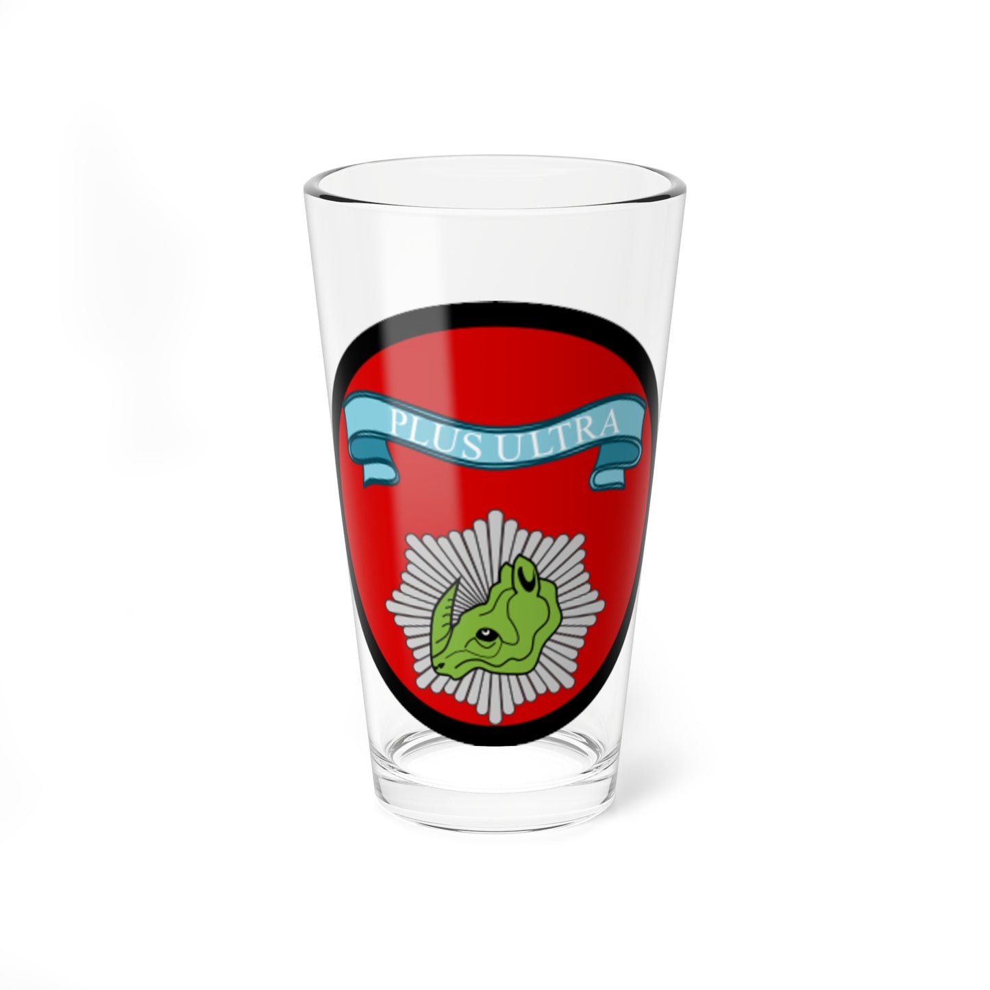 Emblem for the LG 1Staff (Denmark) (Coat of Arms) Pint Glass 16oz
